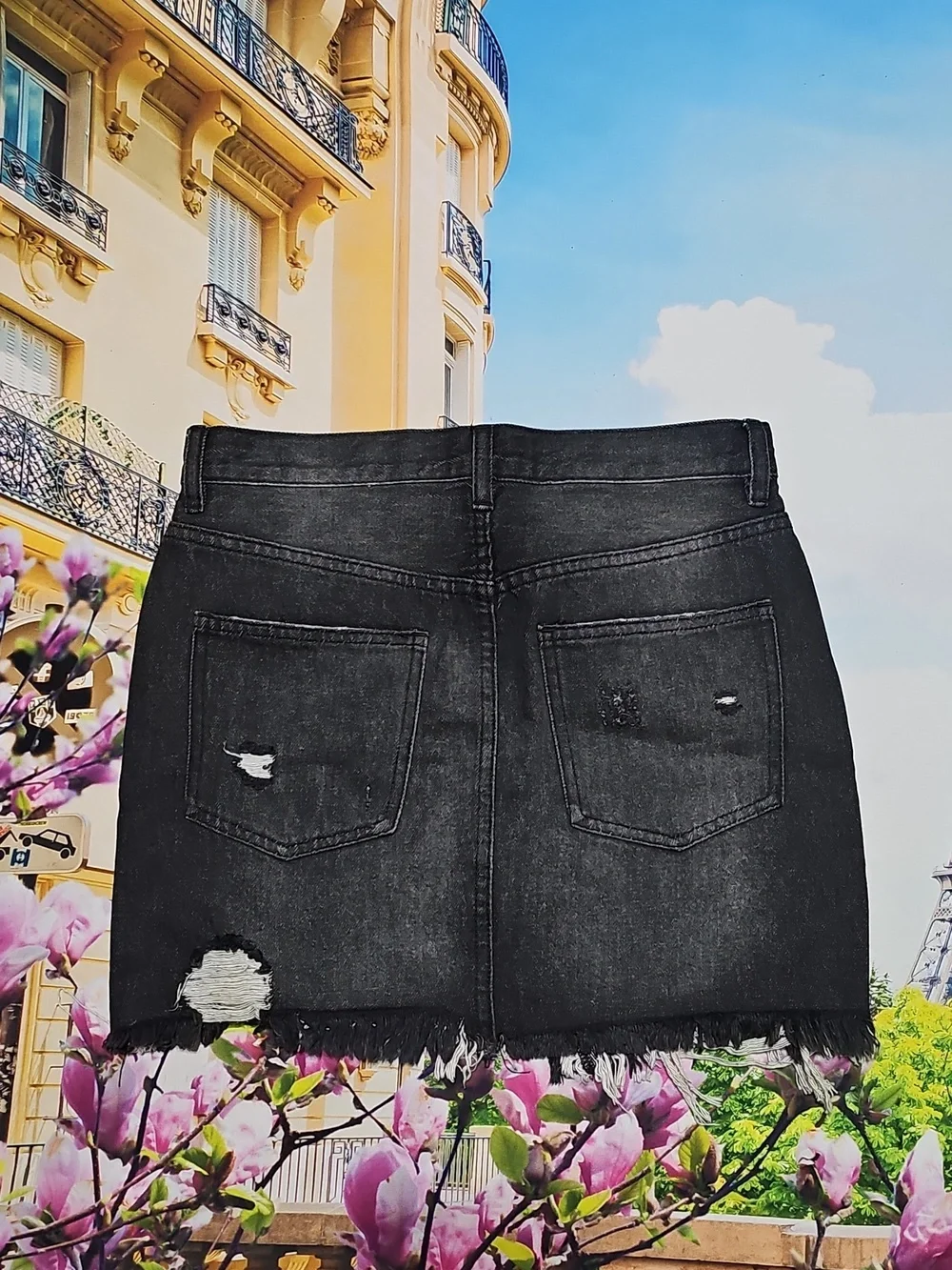 We‎ the Free Denim Mini Skirt Size 25 - Picture 5 of 5